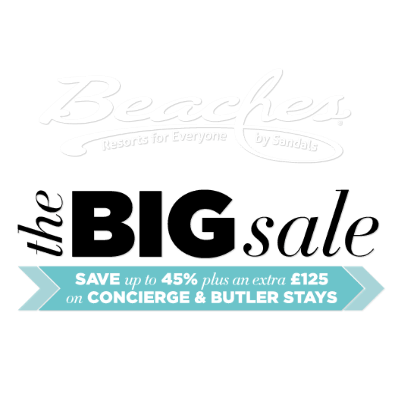 Beaches Big Jan Sale 2019 logo.